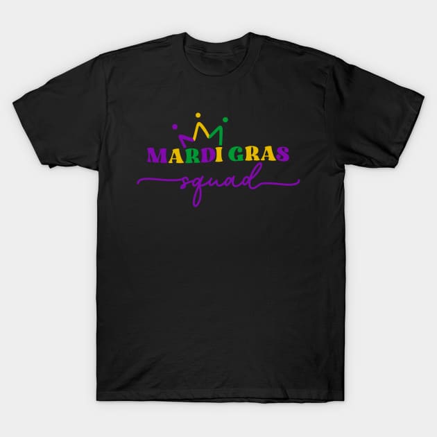 MARDI GRAS 2024 T-Shirt by Long-N-Short-Shop